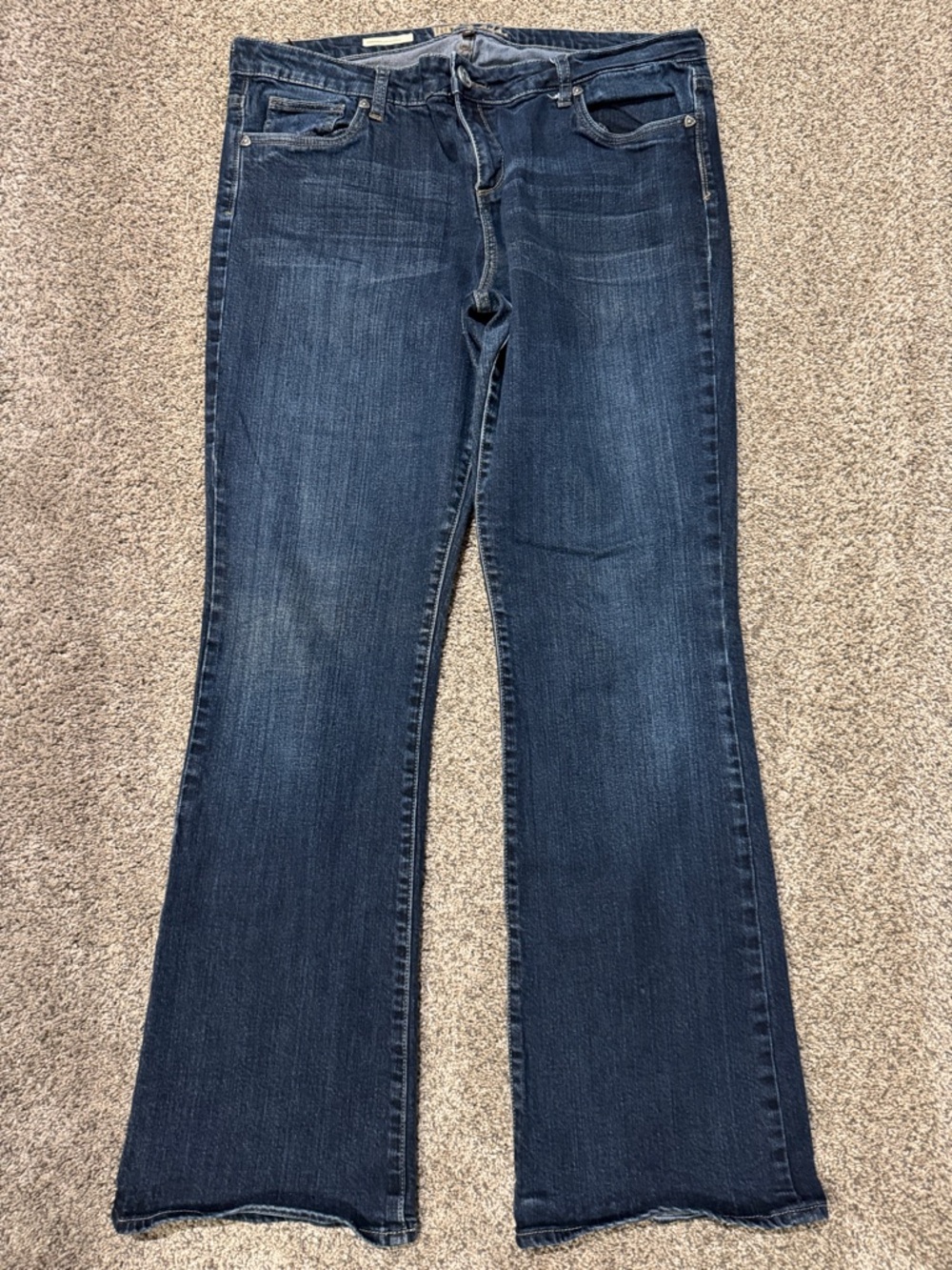 Kut from the Kloth Dark Blue Boot Cut Jeans